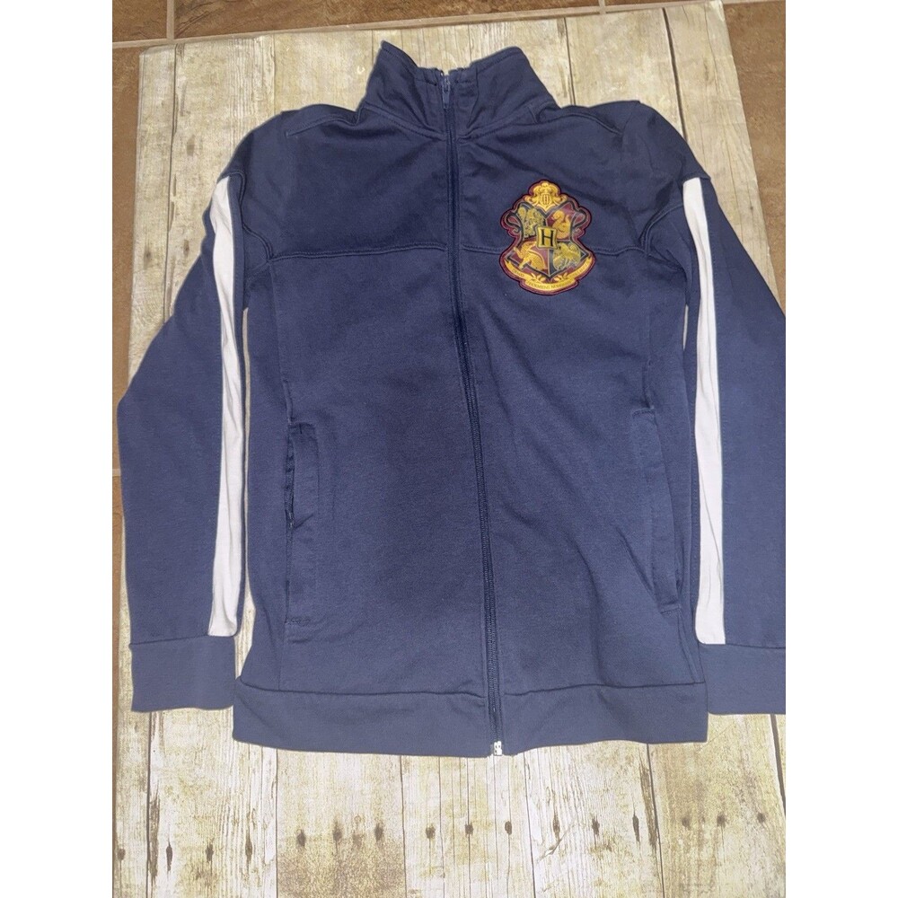 The Wizarding World Of Harry Potter Hogwarts Crest Zipper Lightweight Jacket